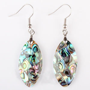 Leaves - Aurora Shell Earrings