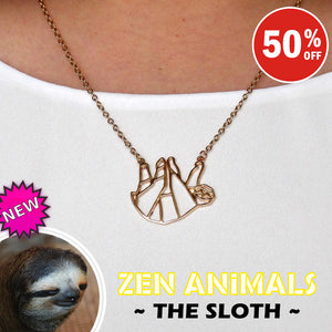 TTC: Sloth - Zen Animal Necklace