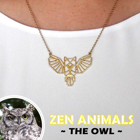 TTA: Owl - Zen Animal Necklace
