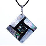 Rhombus - Aurora Shell Necklace
